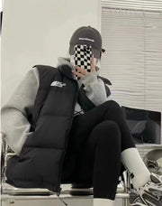 1996 Classic Black Down Vest for Ultimate Warmth and Style