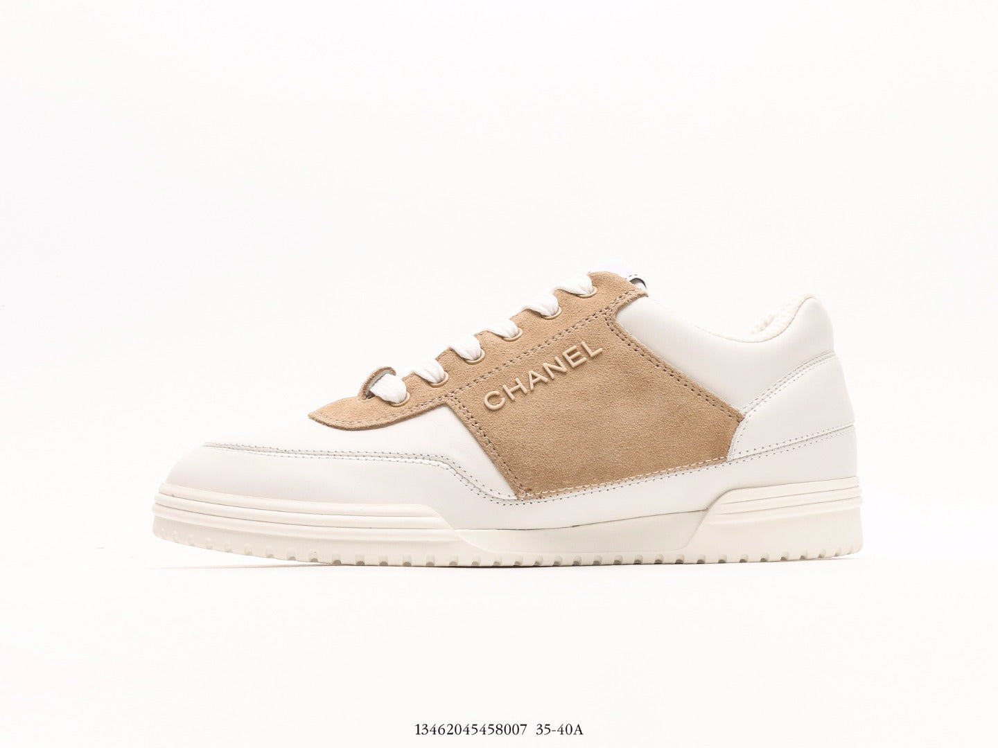 Chanel 2024 Spring/Summer Suede and Calfskin White Shoes