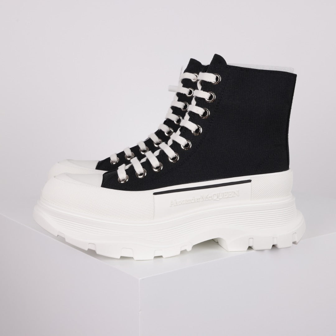 Alexander McQueen Platform Canvas Shoes - 9-Color Options