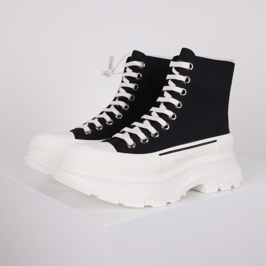 Alexander McQueen Platform Canvas Shoes - 9-Color Options