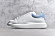 Alexander McQueen White Calfskin Sneakers with NFC Anti-Counterfeit Technology