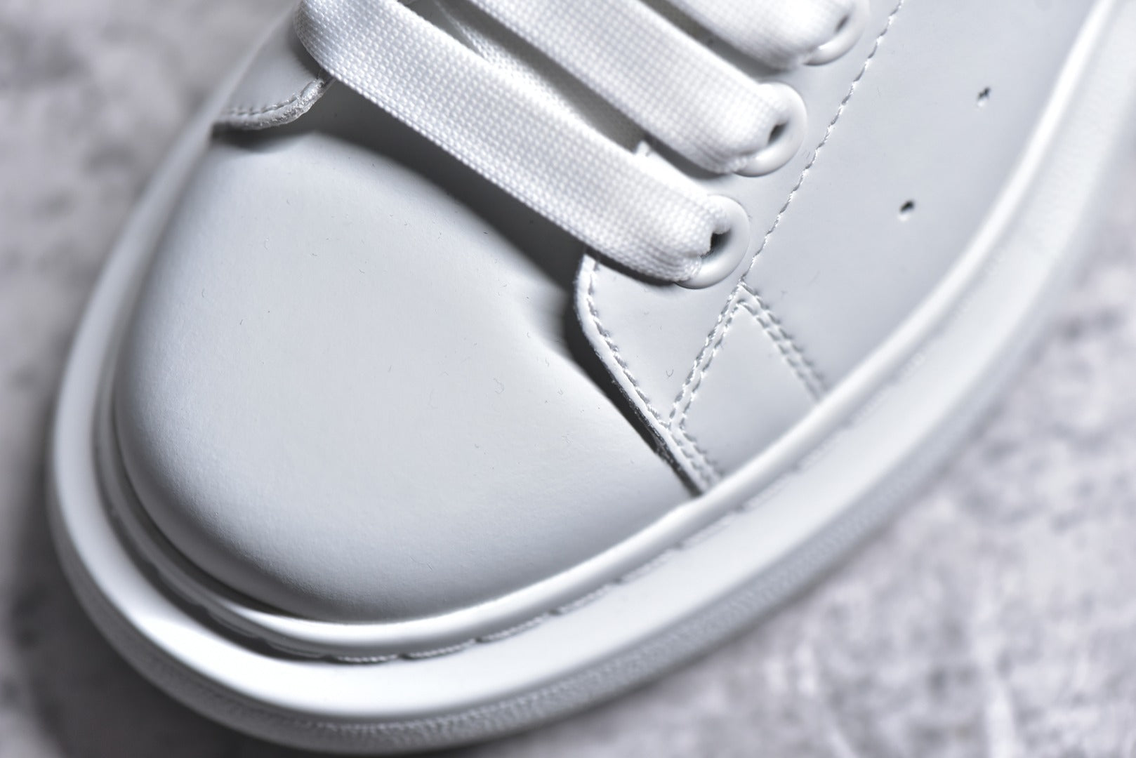 Alexander McQueen White Double 12 Sneakers - Full Set Packaging