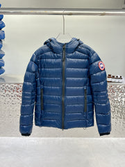 Canada Goose Hooded Down Jacket for Autumn & Winter