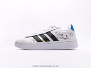 Adidas Courtbeat POST UP Graffiti Hand-Painted Sneakers