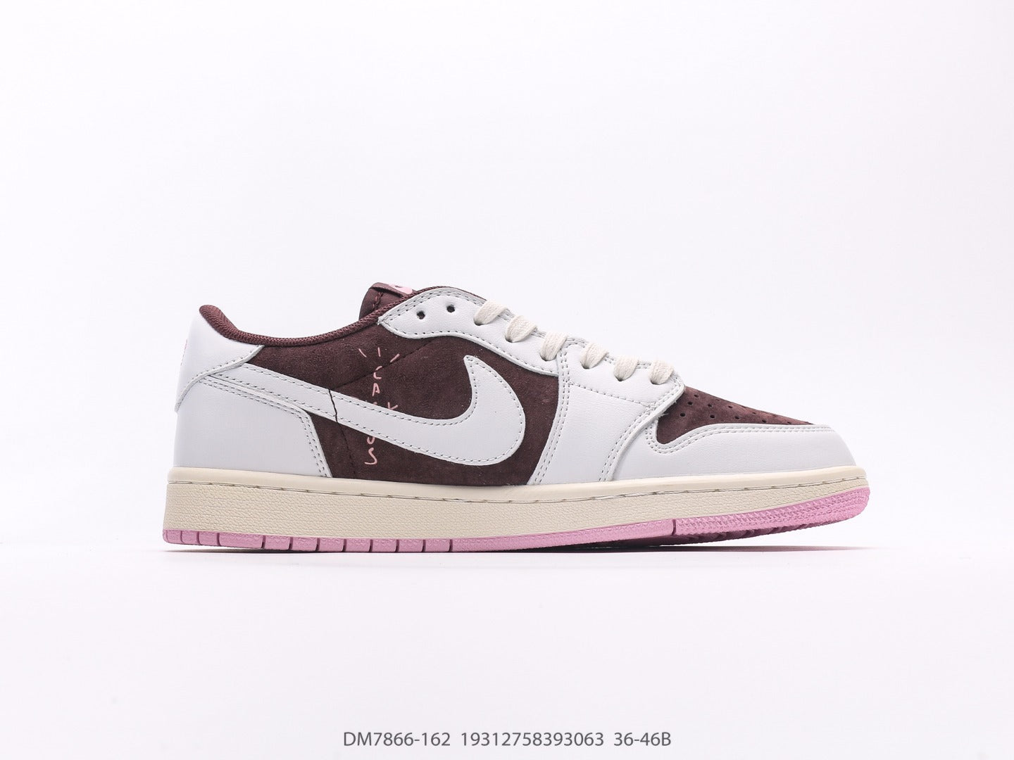 Fragment Design x Travis Scott x Nike Air Jordan 1 Low OG "Military Blue"