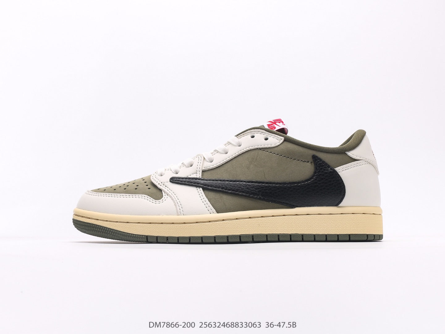 Travis Scott x Air Jordan 1 Reverse Mocha - Low-Top Basketball Shoes