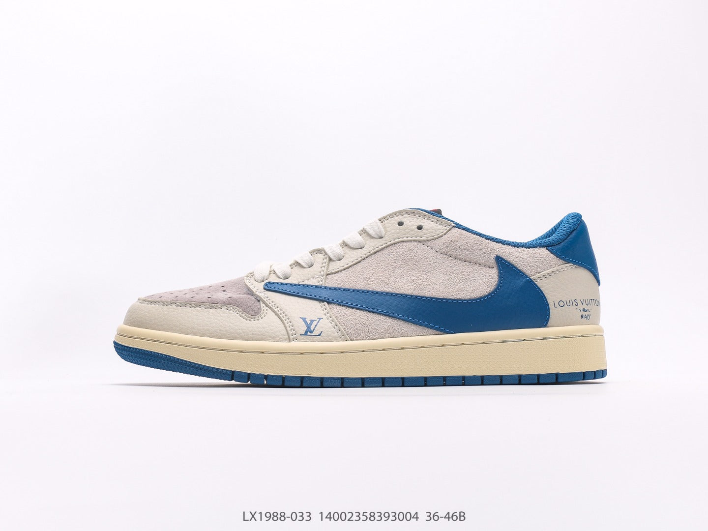 Travis Scott x Air Jordan 1 Reverse Mocha - Low-Top Cultural Basketball Shoes