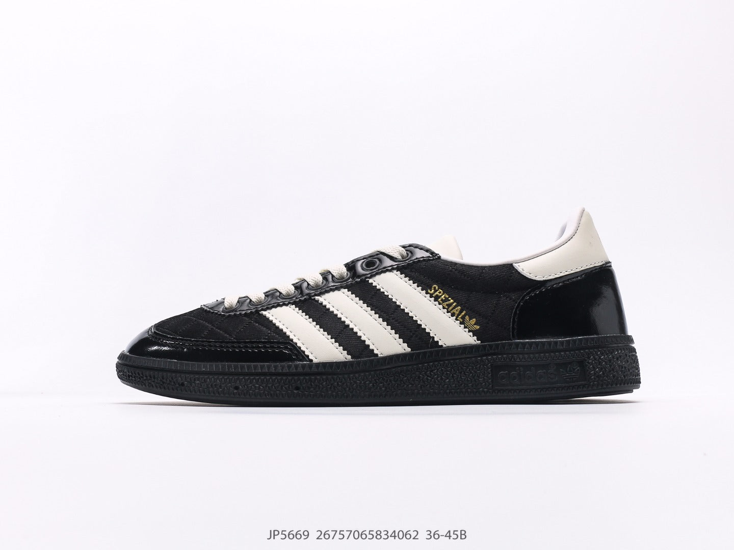 Adidas Handball Spezial Black & White Retro Casual Shoes