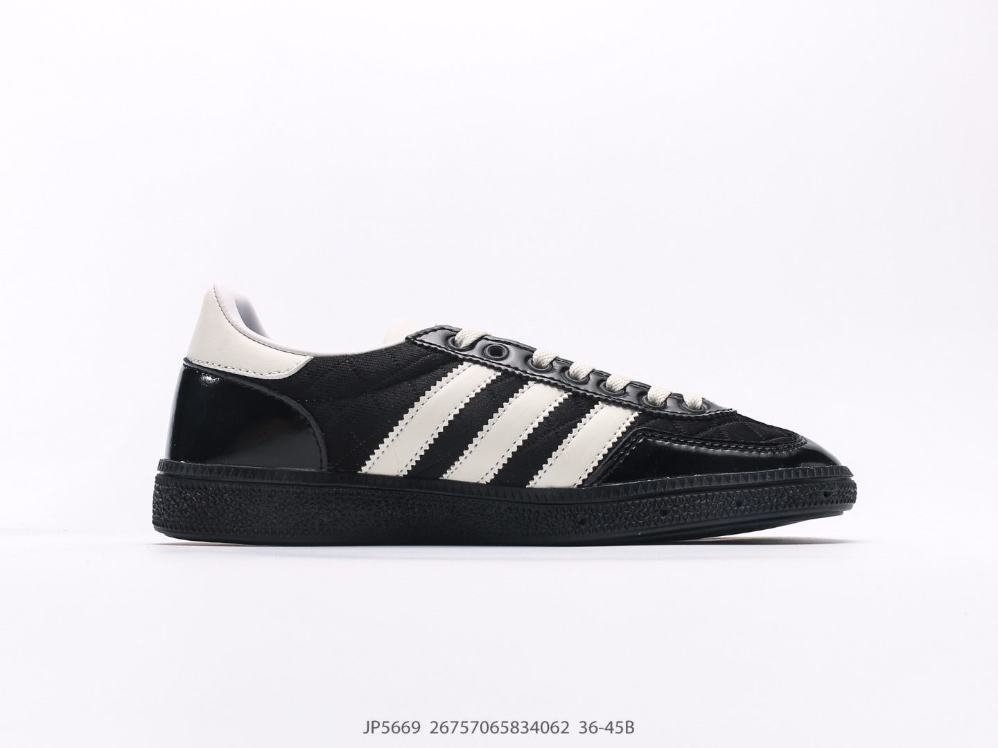 Adidas Handball Spezial Black & White Retro Casual Shoes