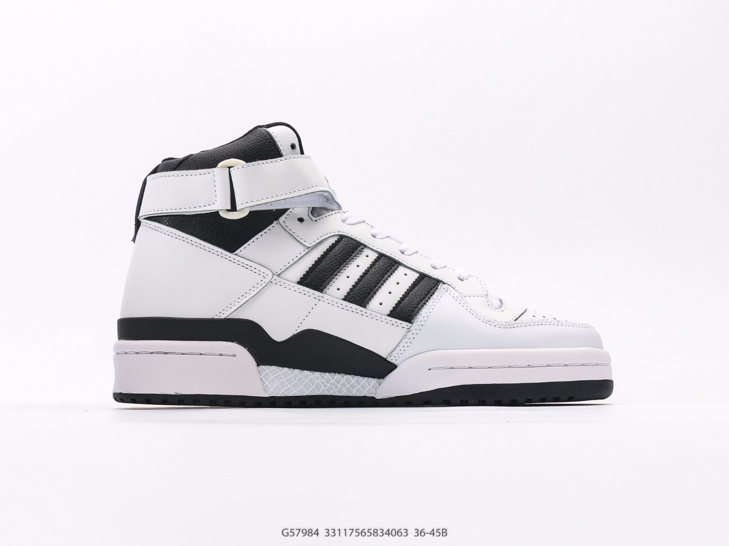 Adidas Forum 84 High-Top Velcro Sneakers - Retro Basketball Inspired