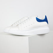 Alexander McQueen White Calfskin Sneakers - Authentic Luxury Footwear