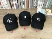 CK Hard Top Baseball Cap - Adjustable Trendy Peaked Hat