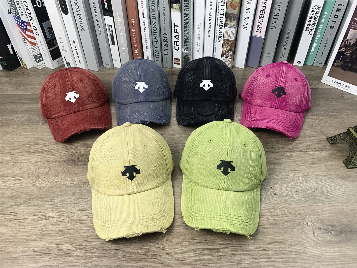 Distressed Soft Top Baseball Cap - Unisex Versatile Hat