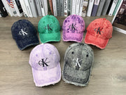 Unisex Adjustable Printed Baseball Cap - Versatile Soft Top Hat