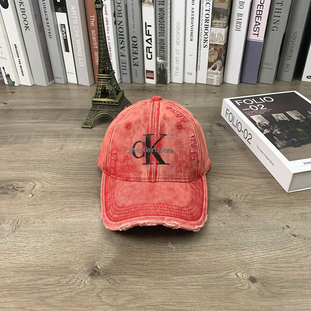 Unisex Adjustable Printed Baseball Cap - Versatile Soft Top Hat