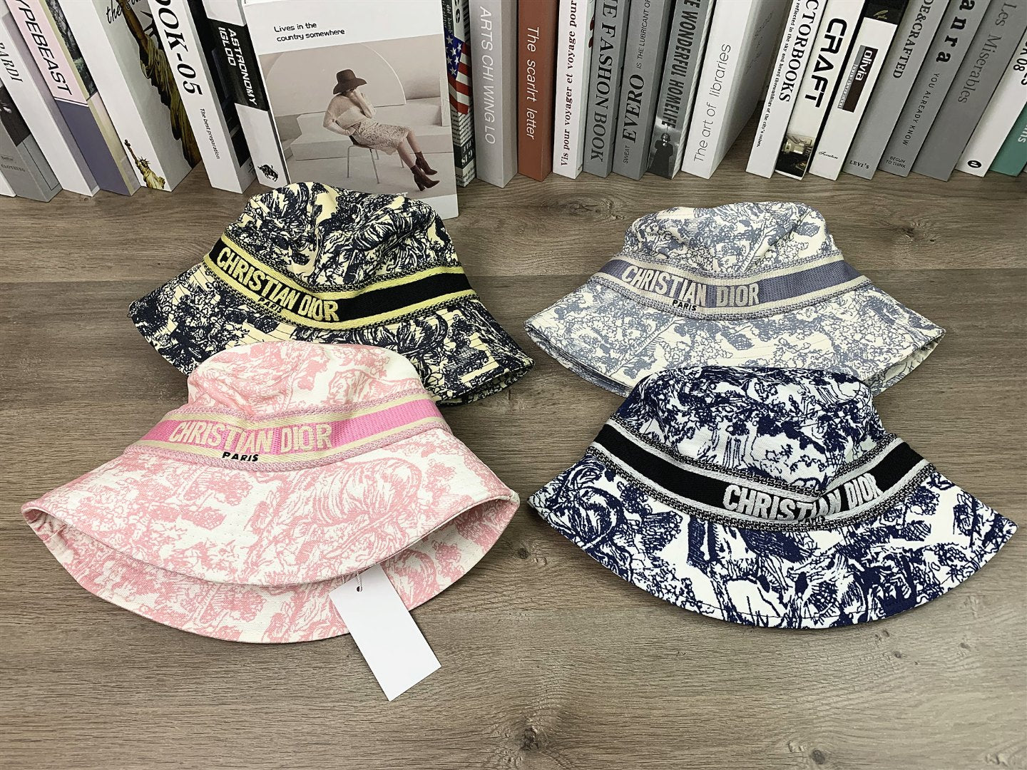 Unisex Dior Fisherman Hat - Versatile Sun Protection in Multiple Colors