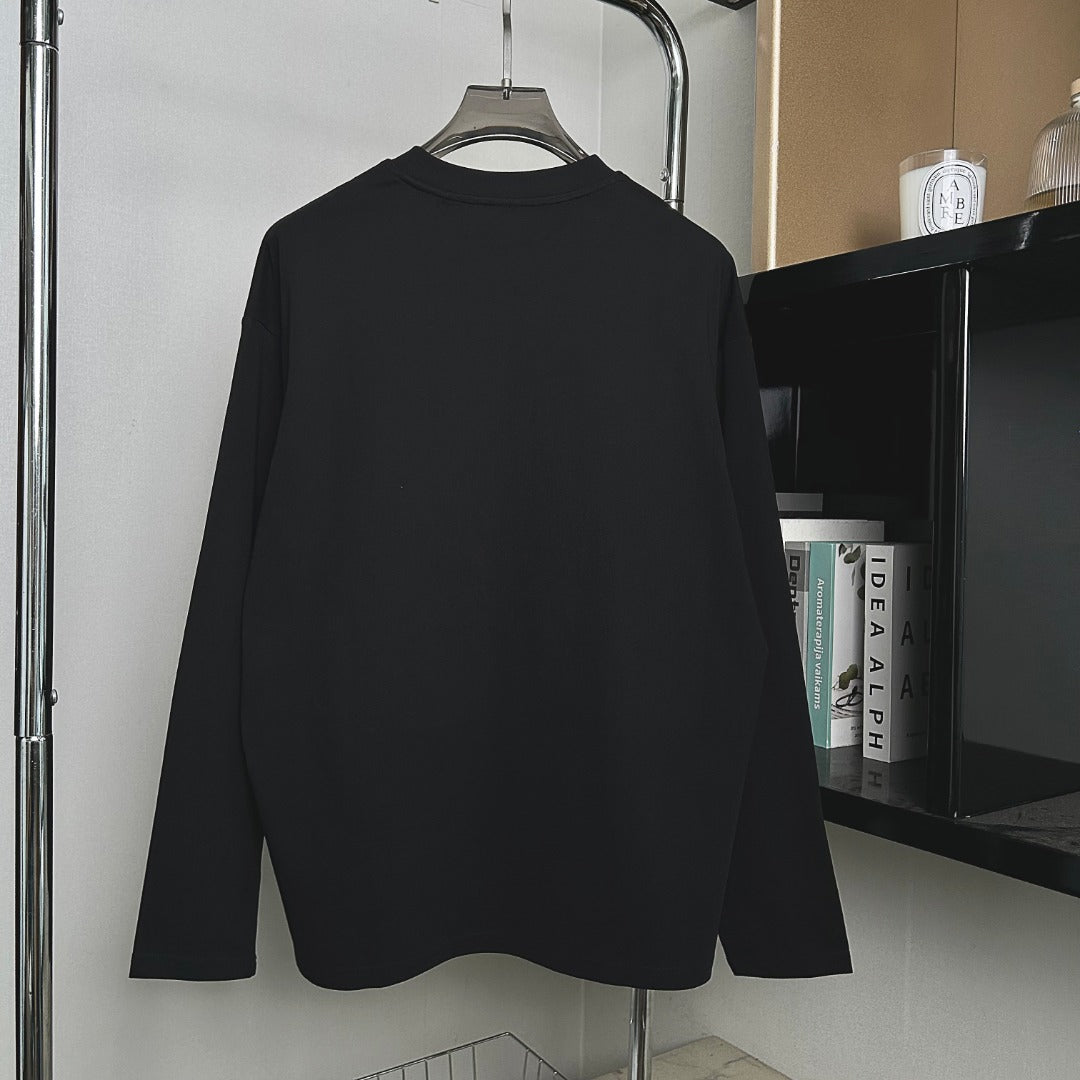 Acne Studios Classic Silver Smiley Face T-Shirt