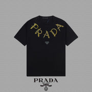 Prada 2025FW Unisex High-End Short-Sleeved T-Shirt