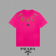 High-End Prada 2025FW Unisex Short-Sleeve T-Shirt