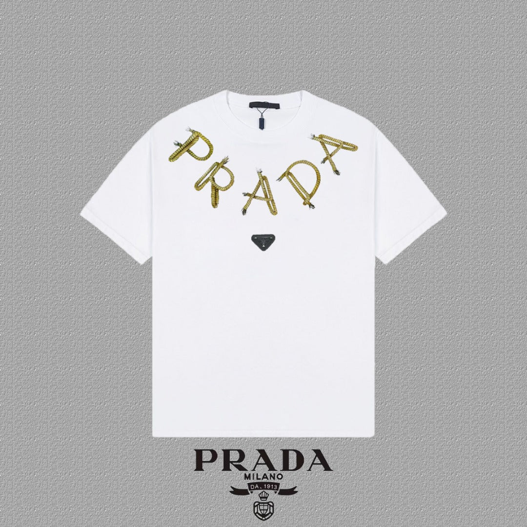 High-End Prada 2025FW Short-Sleeved T-Shirt