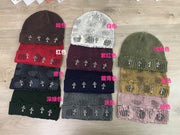 Versatile Thin Knitted Cold Hat - Unisex Distressed Style