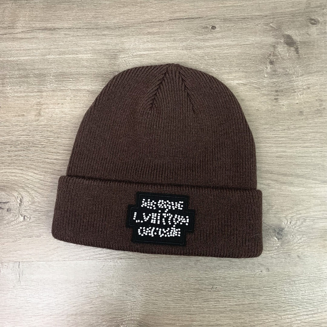 Unisex Knitted Woolen Hat - Versatile Cold Weather Accessory