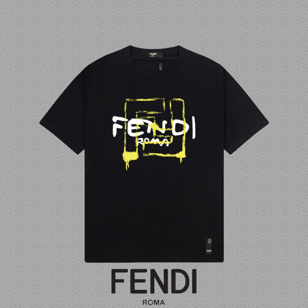 Fendi 2025FW Unisex High-End Short-Sleeved T-Shirt