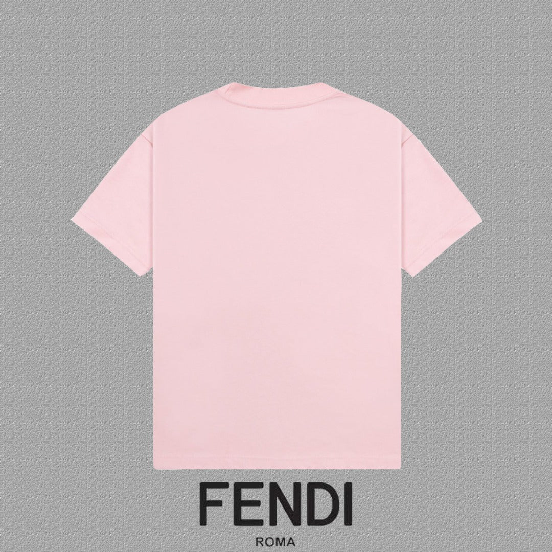 Fendi 2025FW High-End Short-Sleeved T-Shirt for Men and Women