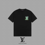 Louis Vuitton Unisex LV Letter Short-Sleeved T-Shirt - Spring/Summer 2025 Collection
