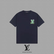 Louis Vuitton 2025 Spring/Summer Unisex LV Letter Short-Sleeved T-Shirt