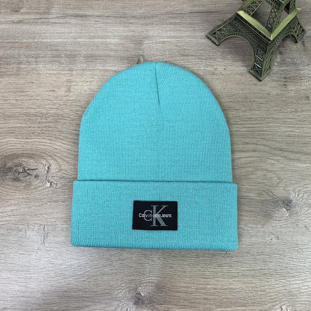 Unisex Knitted Wool Hat - Versatile Cold Weather Beanie