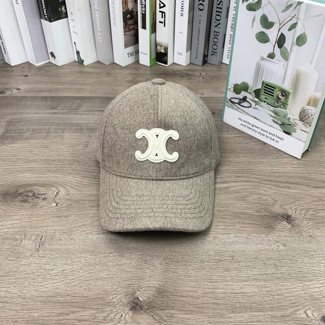 Celine Classic Corduroy Baseball Cap for Men and Women